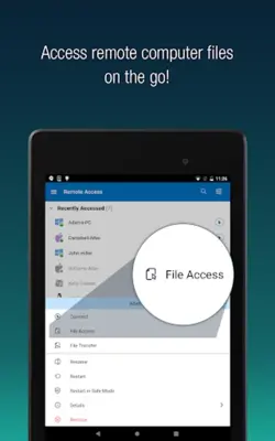 RemotePC Viewer android App screenshot 10