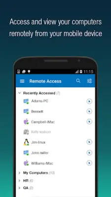 RemotePC Viewer android App screenshot 21