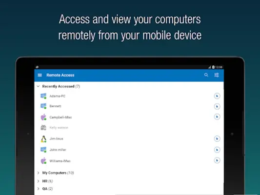 RemotePC Viewer android App screenshot 6